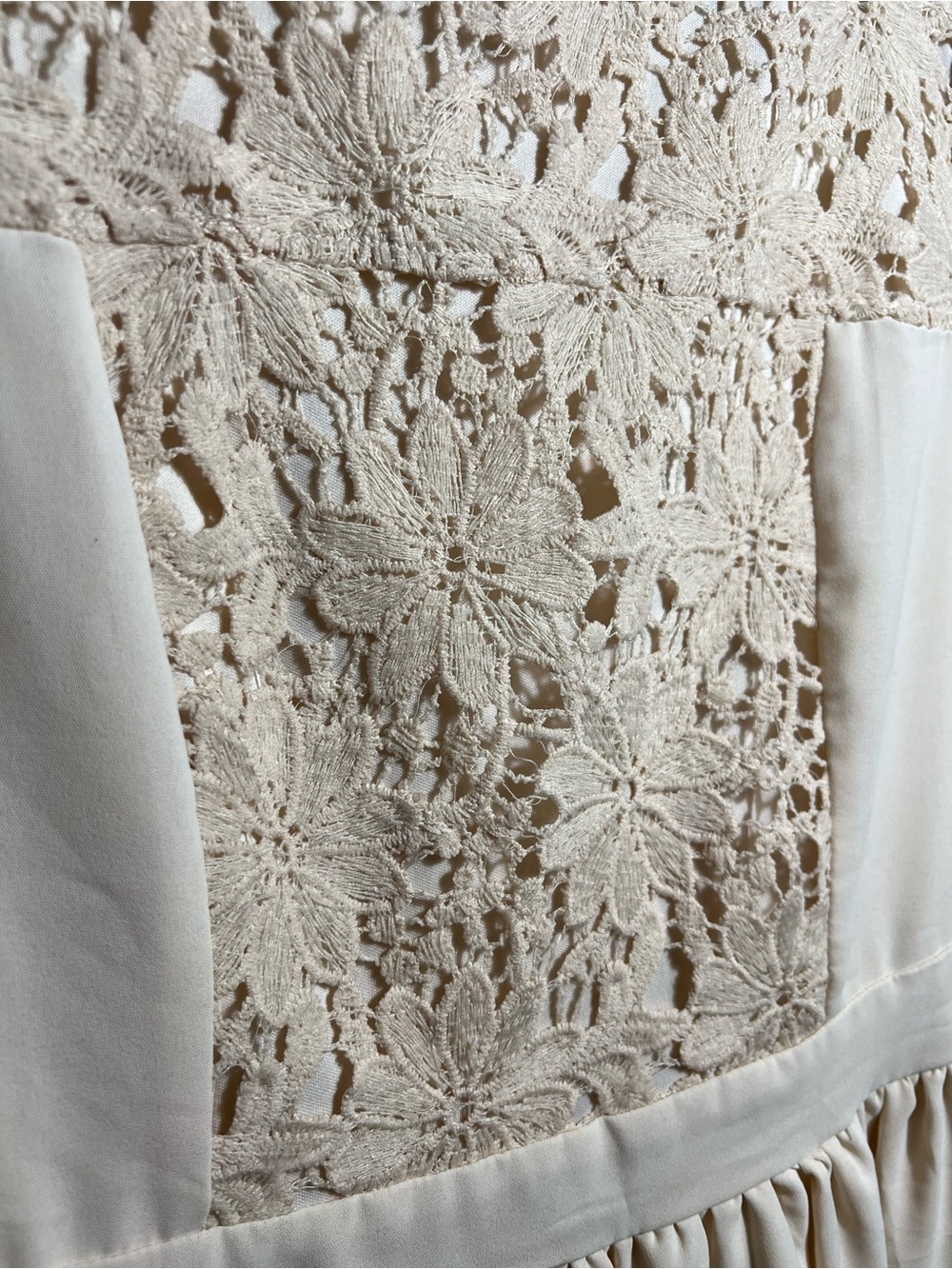 Roolee Ivory Crochet Lace Top - Picture 4 of 8